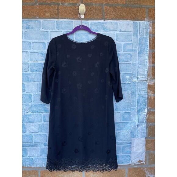 Claudie pierlot Paris black with floral undertones print size 36/6 - Picture 9 of 12